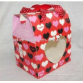 small beer heart design lift small gift box